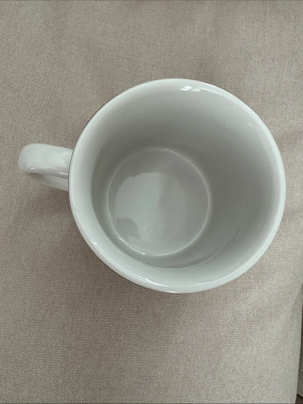 Pottery Barn Stewart Plaid Letter L Mug